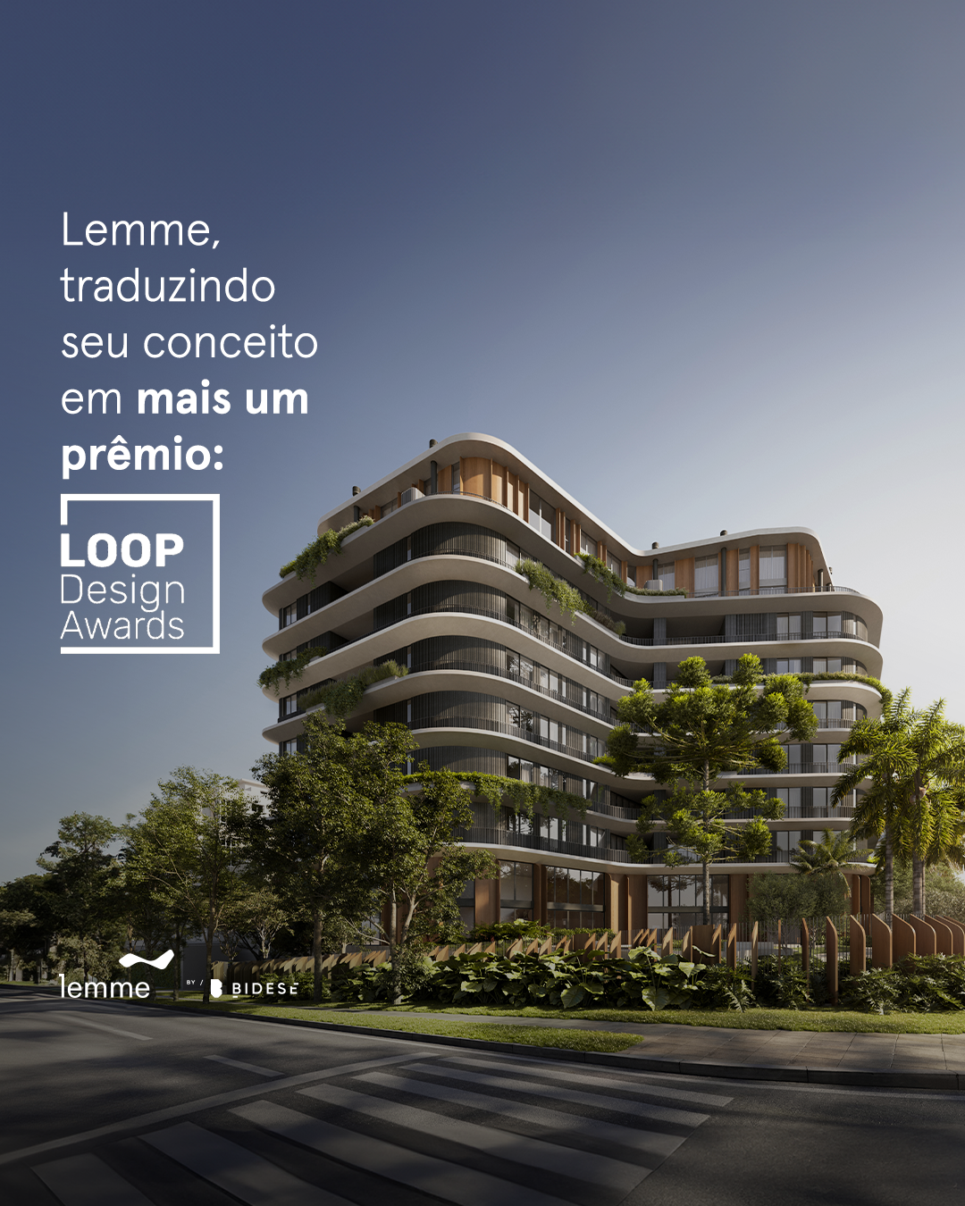 Edifício Lemme recebe mais um prêmio internacional: o Loop Design Award