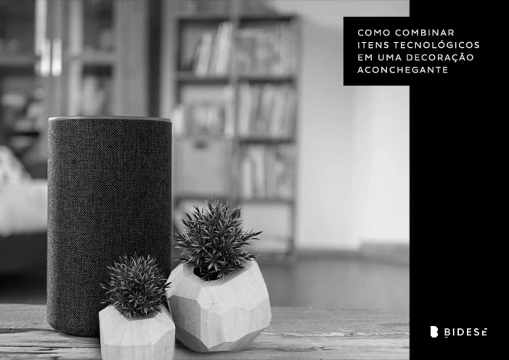 Como combinar itens tecnológicos em uma decoração aconchegante